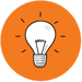 Wyldlynx_icons-orange-circle_Lightbulb