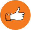 Wyldlynx_icons-orange-circle_Like-1
